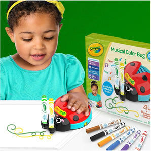 Crayola Musical Doodle Bug, Toddler Sensory Toy