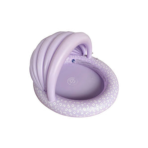 Lila Leopard Canopy Swimming Pool-100 cm