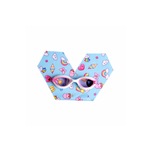 Waterplops Girl Junior Swimming Goggles Kawaii Design | Swim