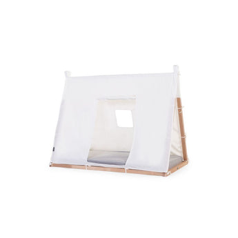 Childhome Tipi Bed Frame Cover 90x200cm White | Bed