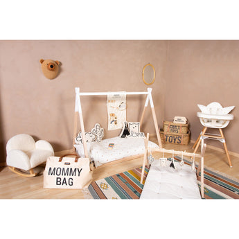 Childhome Tipi Cot Bed Frame White | Bed