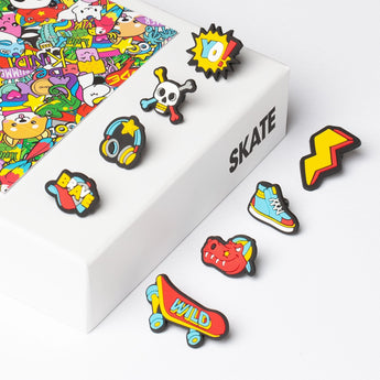 Childrenβs grey sunglasses & charm kit - Skate - My Little Thieves