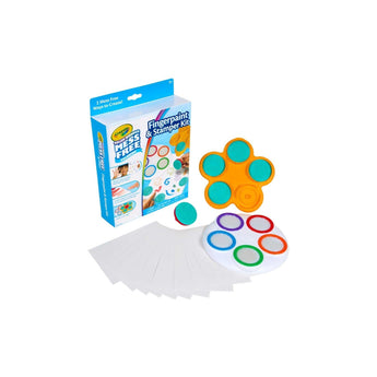 Crayola Color Wonder Mess Free Fingerpaint & Stamper Kit, Safari Stamps For Kids