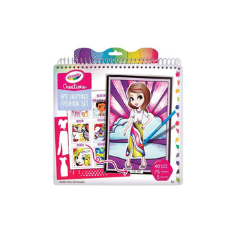 Crayola Creations Art History Fashion Sketch Portfolio | Creations
