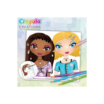 Crayola Creations Compact Make Up Artist Sketch Set