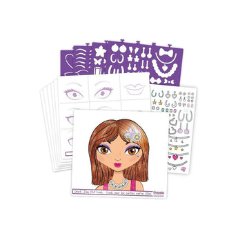 Crayola Creations Compact Make Up Artist Sketch Set