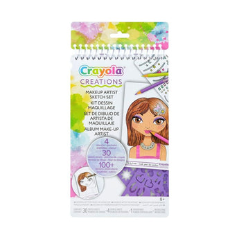Crayola Creations Compact Make Up Artist Sketch Set