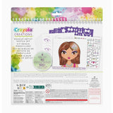 Crayola Creations Make Up Sketch Portfolio | Beauty & Fashion Design Book