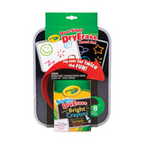 Crayola Dual Sided Dry Erase Board Set With Neon Crayons | Dry Erase
