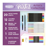 Crayola Pastel Artist Collection Kit | Comprehensive Art Set With Pencils & Markers