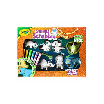 Crayola Scribble Scrubbie Pets Dinosaur Glow Combo Pack, Dinosaur Toys For Kids