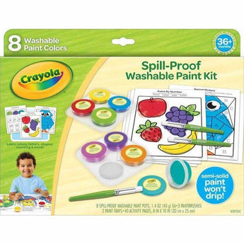 Crayola Spill Proof Paint Activity Kit