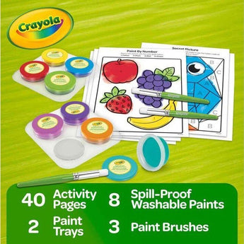 Crayola Spill Proof Paint Activity Kit