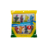 Crayola Tip Character Shaped Crayons, 8 Ct, Limited Edition Retired Crayon Color