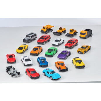 D-Power Diecast Cars Pack: 1:64 Scale 20-Piece Collection