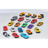 D-Power Diecast Cars Pack: 1:64 Scale 20-Piece Collection