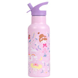 500ml Stainless Steel Water Bottle - Princesses