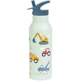 500ml Stainless Steel Water Bottle - Vehicles