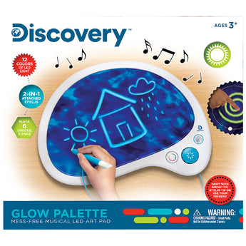Discovery Kids Glow Palette Mess Free Musical Led Art Pad | Toys
