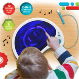 Discovery Kids Glow Palette Mess Free Musical Led Art Pad | Toys