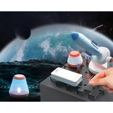 Discovery Mindblown STEM Rocket Launch Space Station Circuitry Set, Build-it-Yourself Engineering Toy Kit