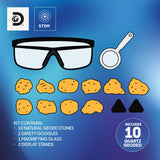 Discovery Mindblown STEM Toy Mystery Crystals Geode Excavation Science Kit 14pcs