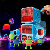 Discovery Mindblown STEM Toys DIY Prize-Pod 52-Piece Retro Vending Machine Build Kit