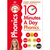 Dk Publishing 10 Minutes A Day Phonics Ks1 | Home Learning Workbook - My Little Thieves