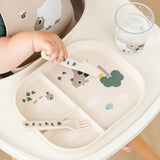Done By Deer Foodie Cutlery Set Tiny Farm Sand | Cutlery