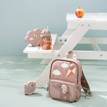Done By Deer Kids Canvas Backpack Elphee Powder | Everyday Toddler Bag - My Little Thieves