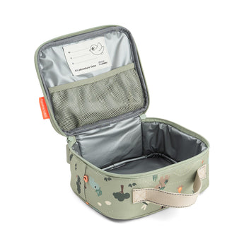 Done By Deer Tiny Insulated Lunch Bag Tiny Trails Green 2.8 L