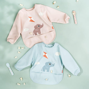 Done by Deer Sleeved Pocket Bib | Waterproof Full Cover Bib