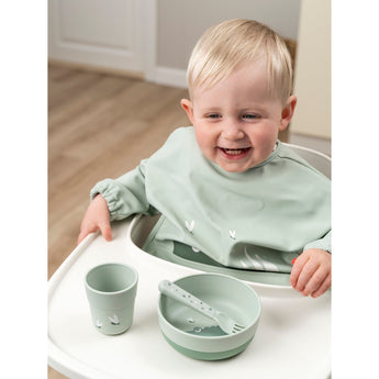Done by Deer Sleeved Pocket Bib | Waterproof Full Cover Bib