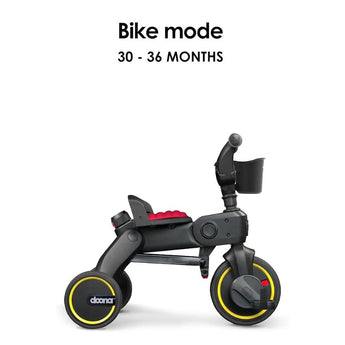 Doona Liki Trike S3 Kids Tricycle | Compact Foldable Ride 10 M 3 Y