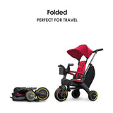 Doona Liki Trike S3 Kids Tricycle | Compact Foldable Ride 10 M 3 Y