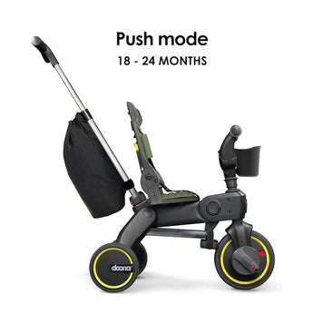 Doona Liki Trike S3 Kids Tricycle | Compact Foldable Ride 10 M 3 Y