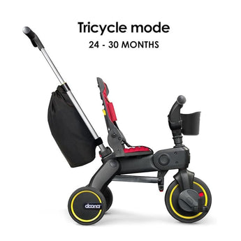 Doona Liki Trike S3 Kids Tricycle | Compact Foldable Ride 10 M 3 Y