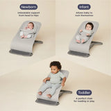 Ergobaby Evolve Bouncer Breathable Mesh | 3 In 1 Eco Baby Seat