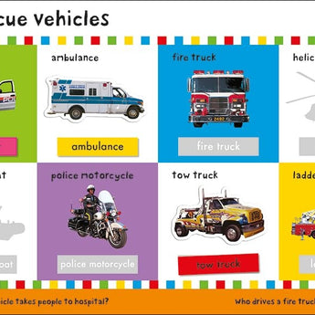 First 100 Stickers: Trucks And Things That Go: Sticker Book