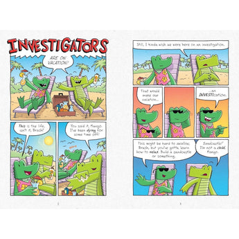 First Second Investi Gators Ants In Our Pants | Hilarious Graphic Novel - My Little Thieves