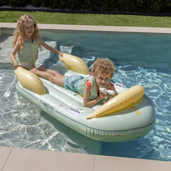 Flamingueo Kids Inflatable Water Float for Pool and Beach