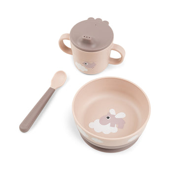 Done by Deer Foodie First Meal Set Happy Clouds Powder - 5712643051374