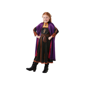 Rubies' Disney Frozen 2 Classic Princess Anna Travel Dress for Kids