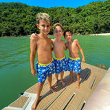 Glow In The Dark Magic Color Changing Swim Shorts For Kids | Swimwear Boy