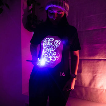 Glow In The Dark Super Glow In The Dark Kids T-shirts | Black
