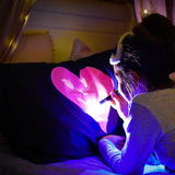 Glow Sketch Love Heart Pillowcase - 5060446711712