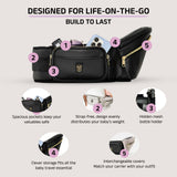 Hackerlily Ergonomic Hip Seat Baby Carrier with Storage