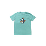 Holly And Beau Eco Friendly Kids Penguin T Shirt | Quick Dry Swim Top