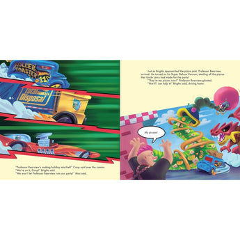 Hot Wheels Race Before Christmas Book | Kids Festive