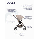 Joolz Hub2 Compact Stroller - Sandy Taupe